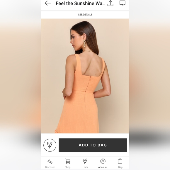 Lulu's Feel the Sunshine Mini Dress - Picture 7 of 8